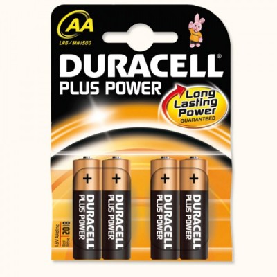 DURACELL ALKALINE  Plus Power PENLITE 1.5V AA