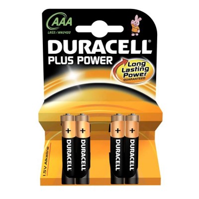 DURACELL alkaline Plus Power SLIM-PENLITE 1,5V AAA