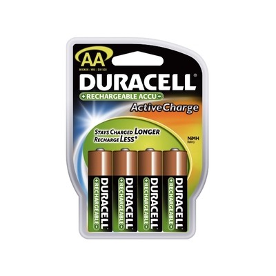DURACELL oplaadbaar NIMH 2000MAH 1,2V 4*AA
