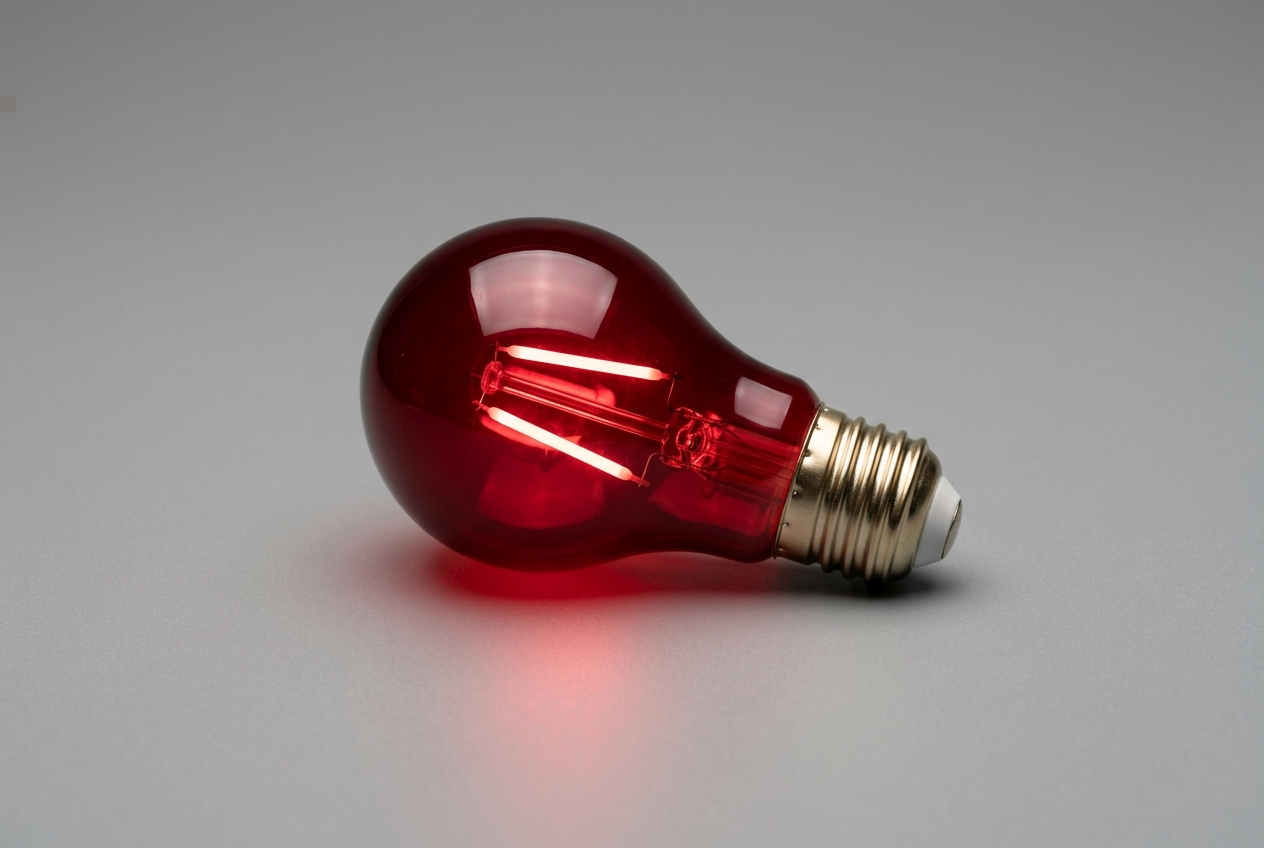 LED kogellampje E27 geel