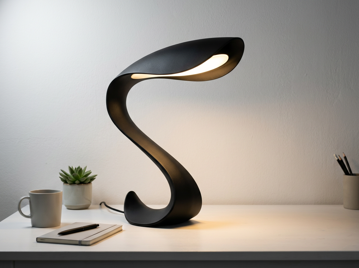 Page: Wattnou - Bureaulampen - Lampen. Context: Dyberg Larsen Ocean tafellamp - zwart € 59,99 In wi