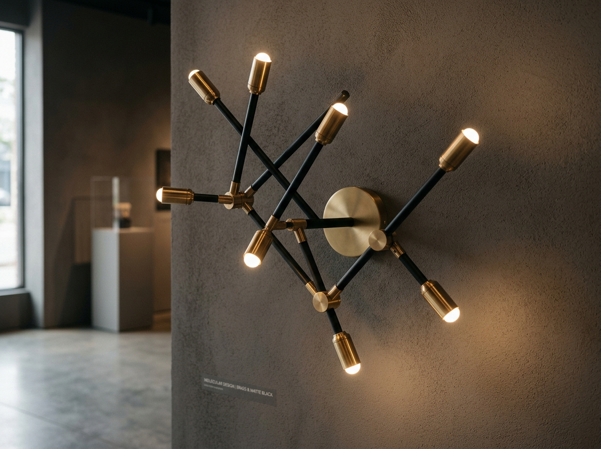Page: Wattnou -  House Doctor lampen | Shop het bij |. Context: House Doctor wandlamp 'Molecular' zw